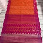 Authentic Handwoven Dhakai Jamdani Saree