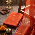 Authentic Handwoven Dhakai Jamdani Saree