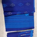 Dhakai Jamdani Elegant Royal Blue Saree